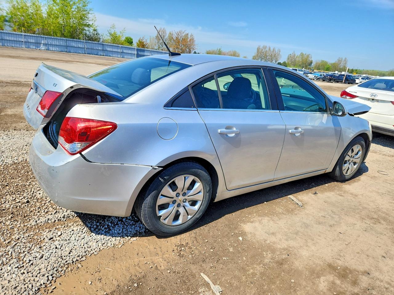 2014 Chevrolet Cruze Lt Silver vin: 1G1PC5SB7E7319646