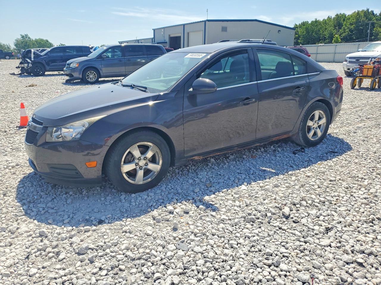 2014 Chevrolet Cruze Lt Gray vin: 1G1PC5SB7E7329965
