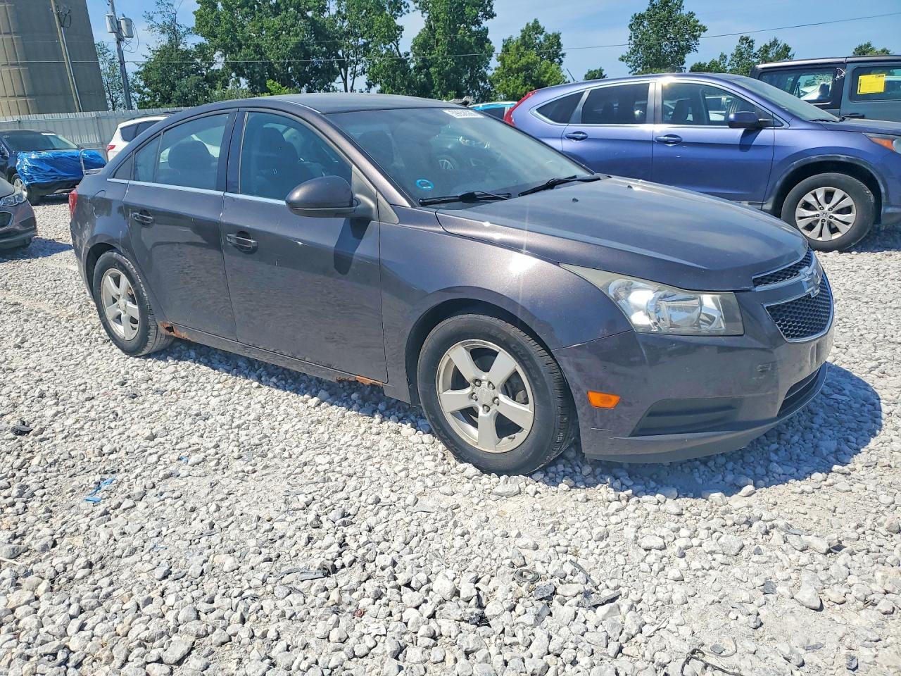 2014 Chevrolet Cruze Lt Gray vin: 1G1PC5SB7E7329965