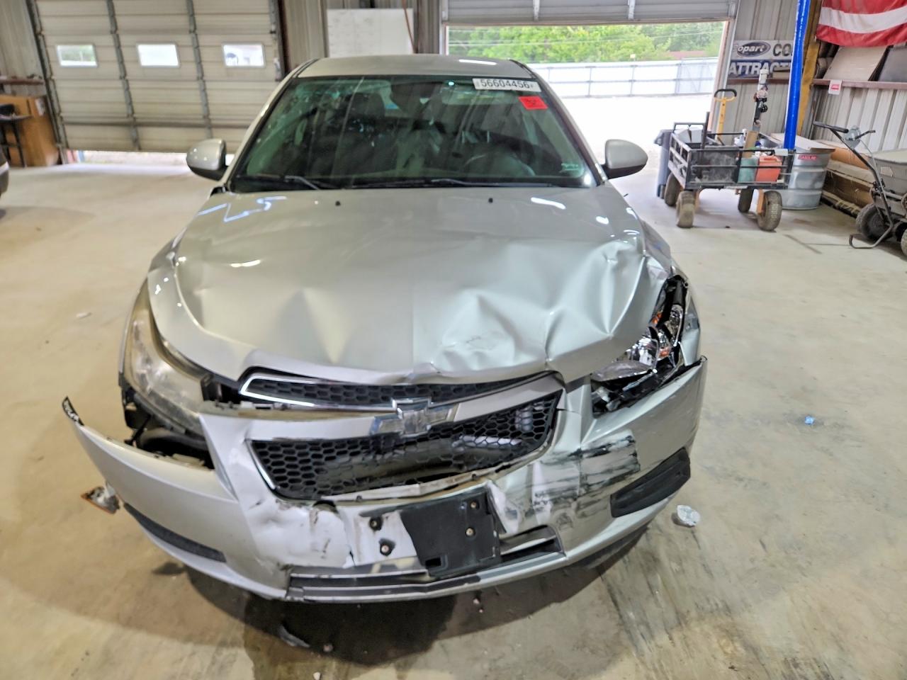 2014 Chevrolet Cruze Lt Gray vin: 1G1PC5SB7E7334762