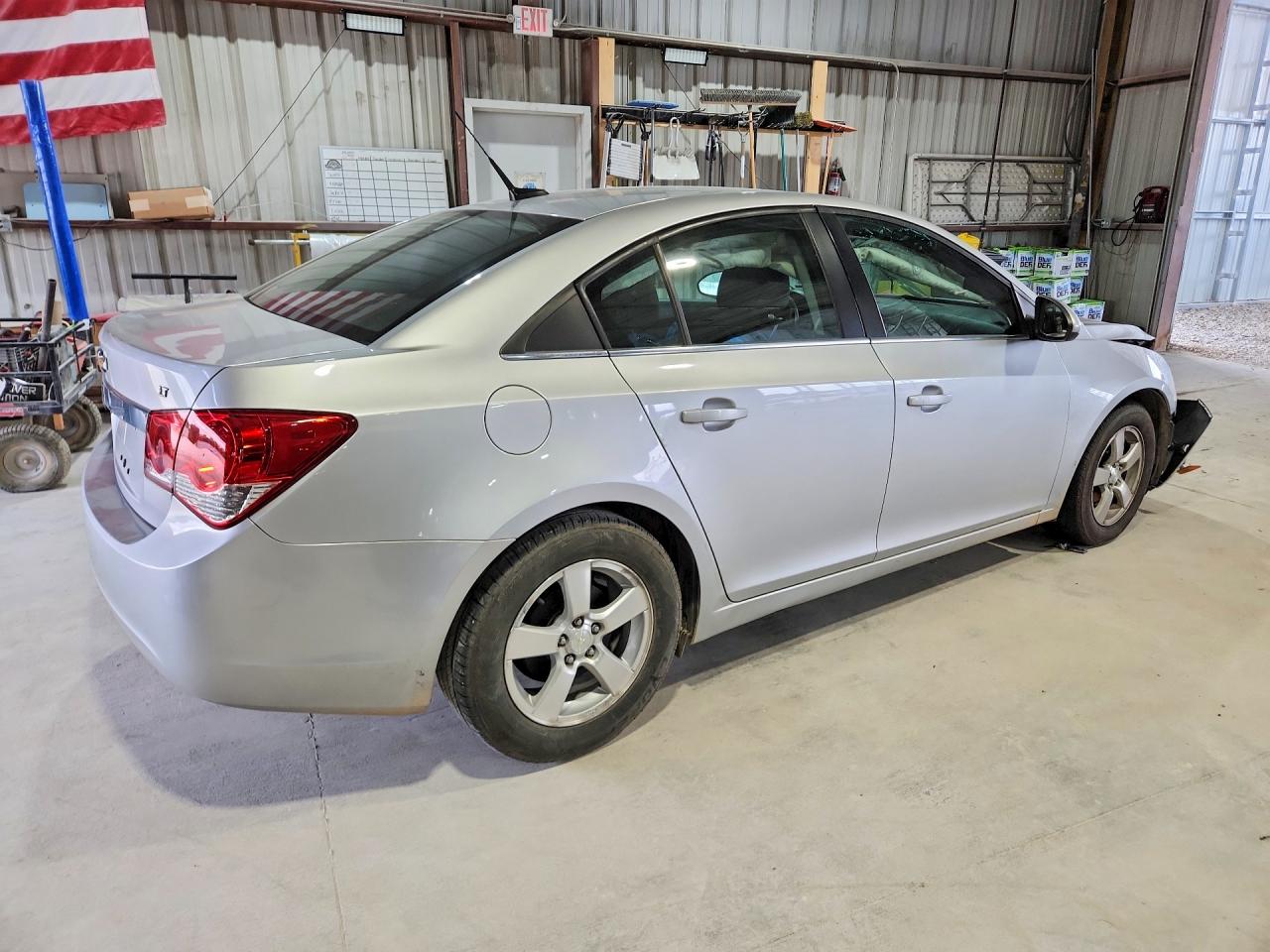 2014 Chevrolet Cruze Lt Gray vin: 1G1PC5SB7E7334762
