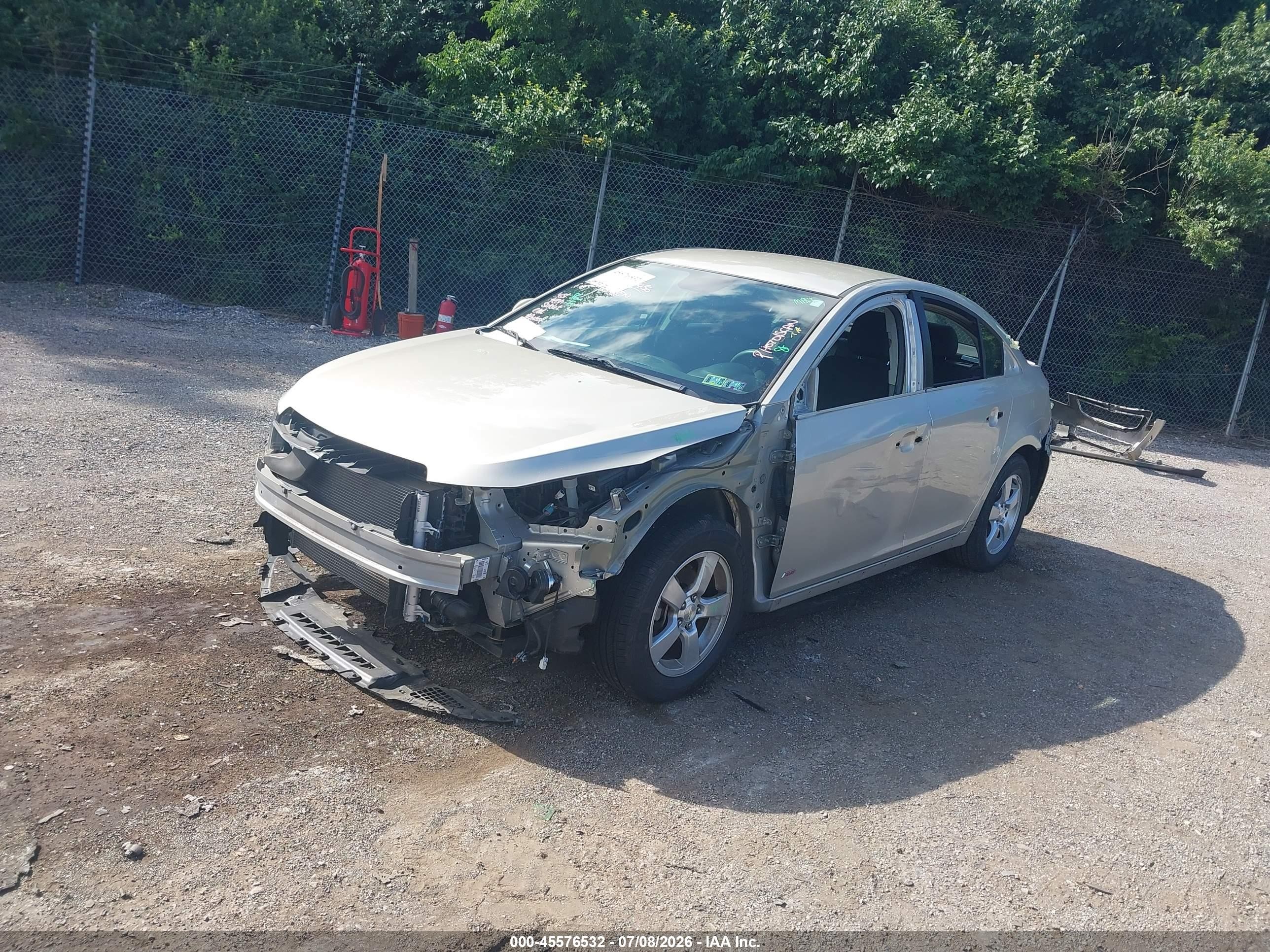 2014 Chevrolet Cruze 1lt Auto Золотой vin: 1G1PC5SB7E7369446