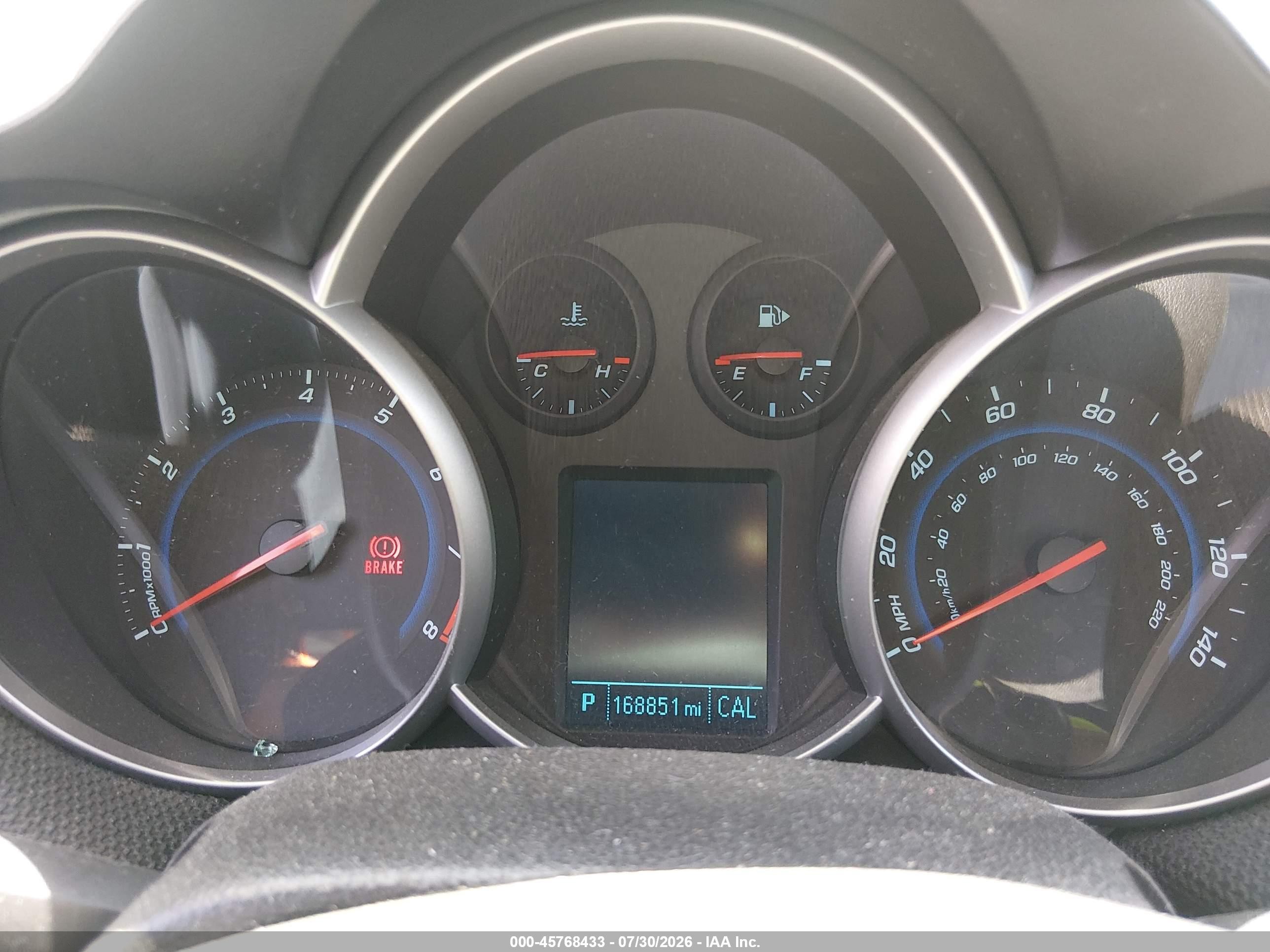 2014 Chevrolet Cruze 1lt Auto Черный vin: 1G1PC5SB7E7375358