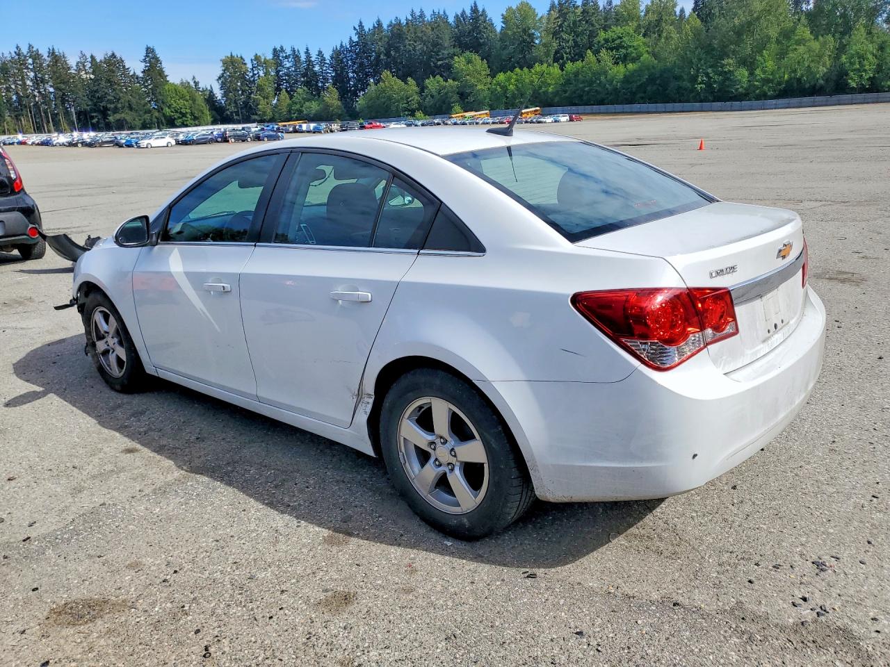 2014 Chevrolet Cruze Lt White vin: 1G1PC5SB7E7380852