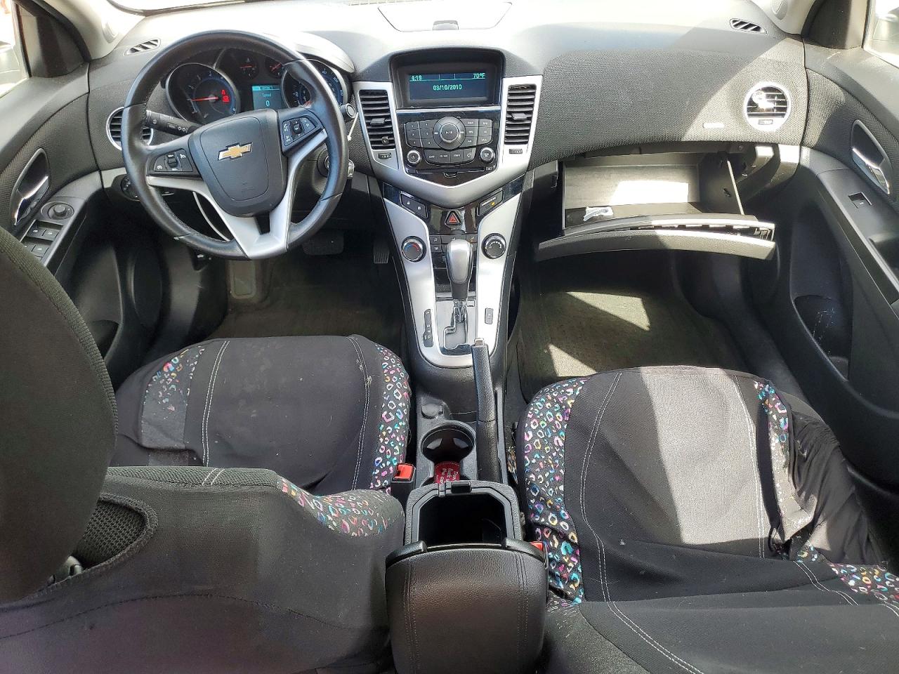 2014 Chevrolet Cruze Lt White vin: 1G1PC5SB7E7380852