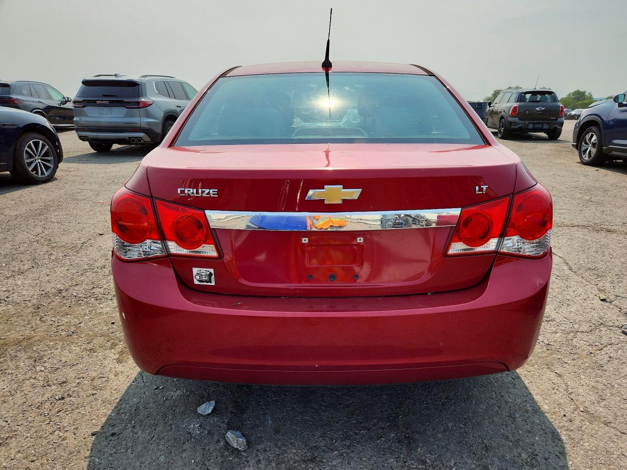 2014 Chevrolet Cruze Lt Red vin: 1G1PC5SB7E7388983