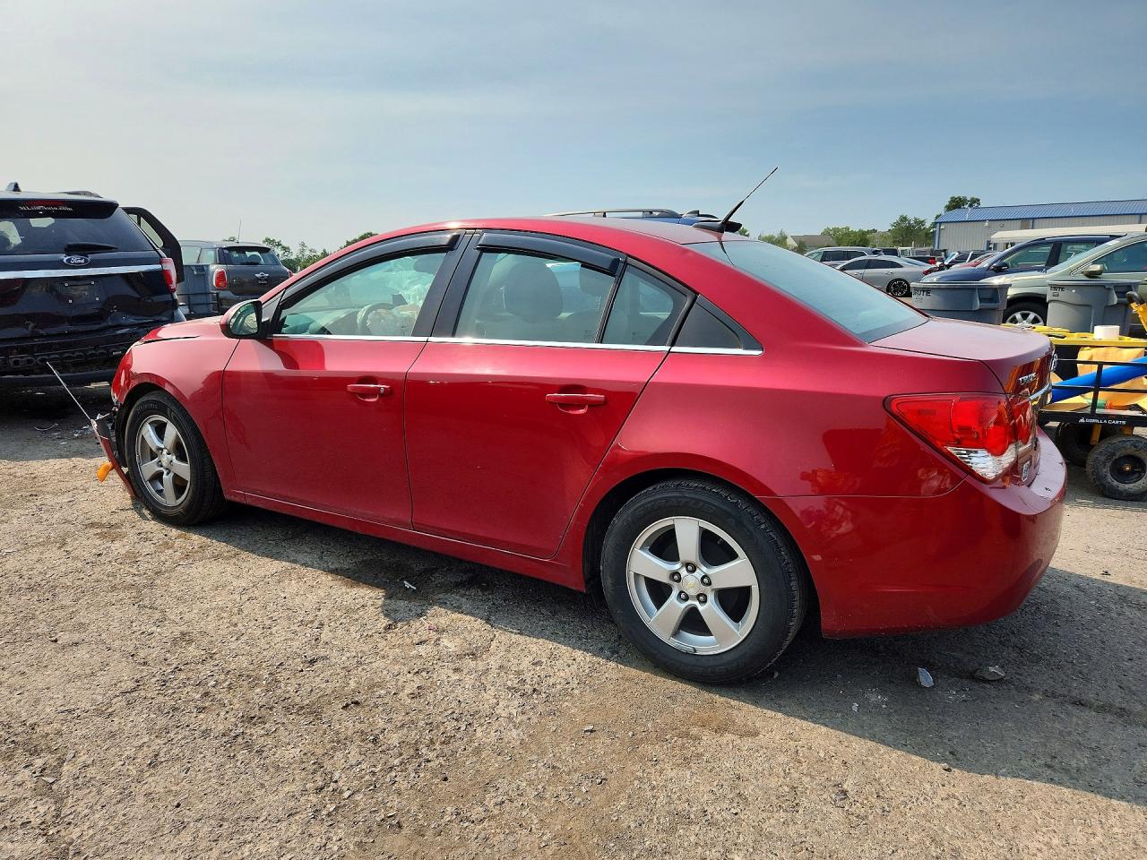 2014 Chevrolet Cruze Lt Red vin: 1G1PC5SB7E7388983