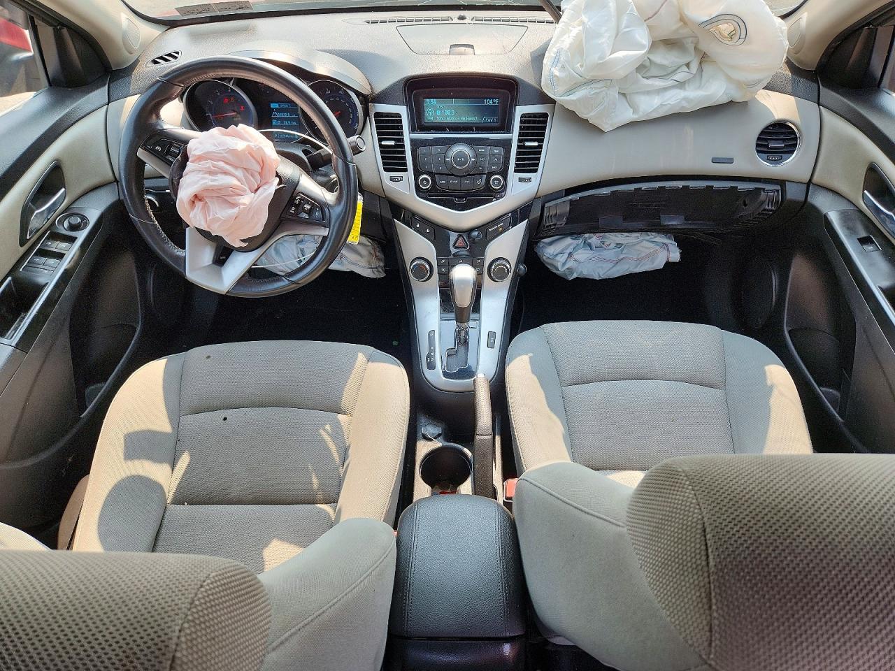 2014 Chevrolet Cruze Lt Red vin: 1G1PC5SB7E7388983