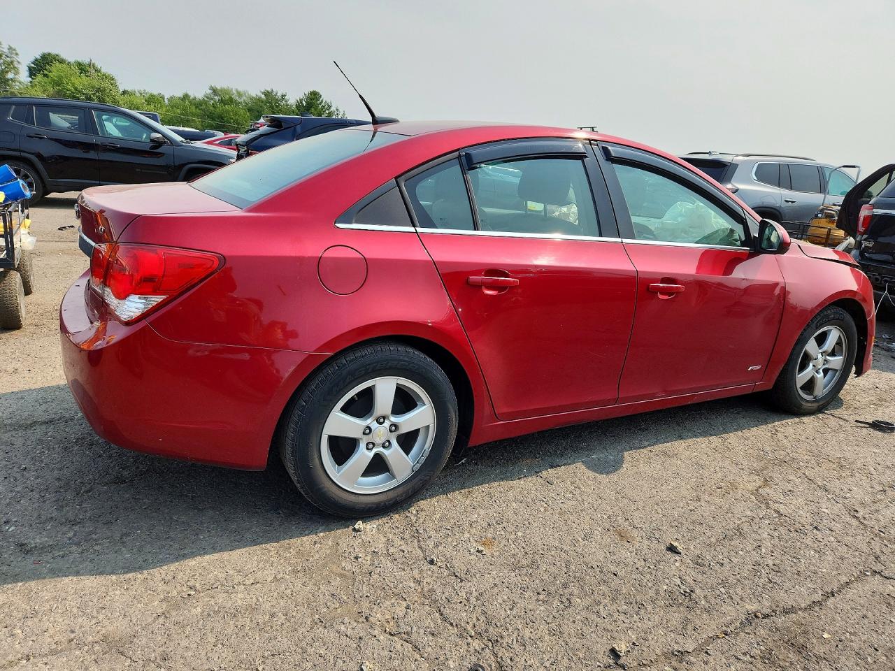 2014 Chevrolet Cruze Lt Red vin: 1G1PC5SB7E7388983
