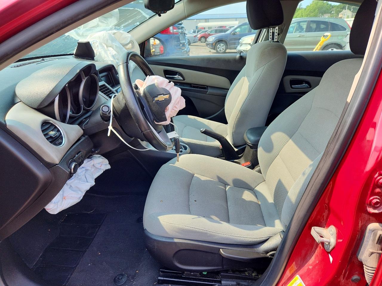 2014 Chevrolet Cruze Lt Red vin: 1G1PC5SB7E7388983