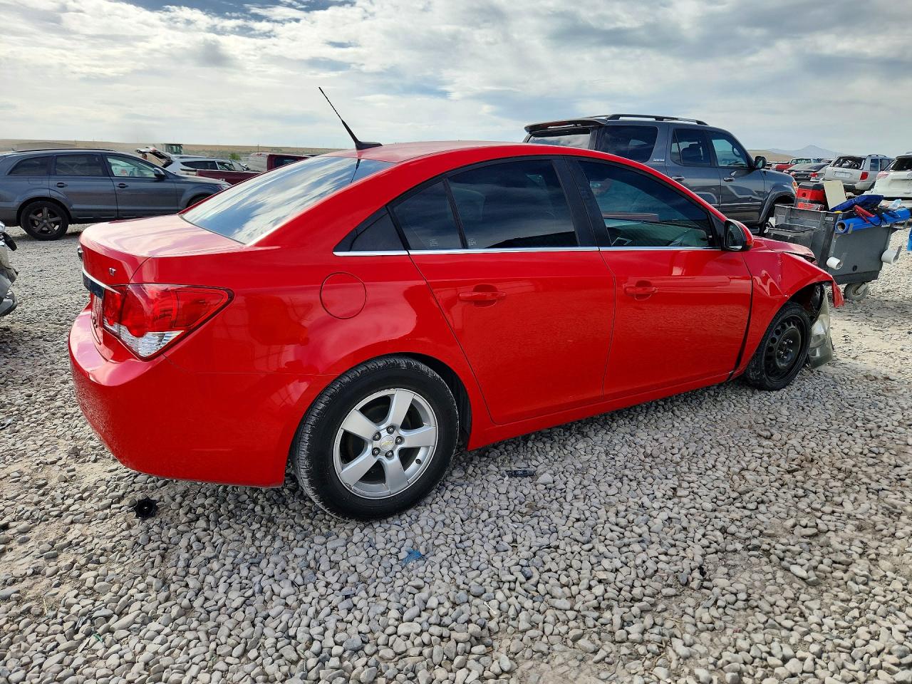 2014 Chevrolet Cruze Lt Red vin: 1G1PC5SB7E7391964