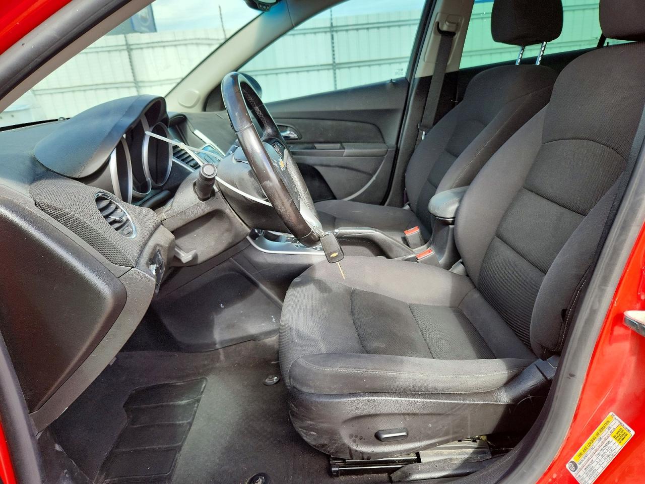 2014 Chevrolet Cruze Lt Red vin: 1G1PC5SB7E7391964