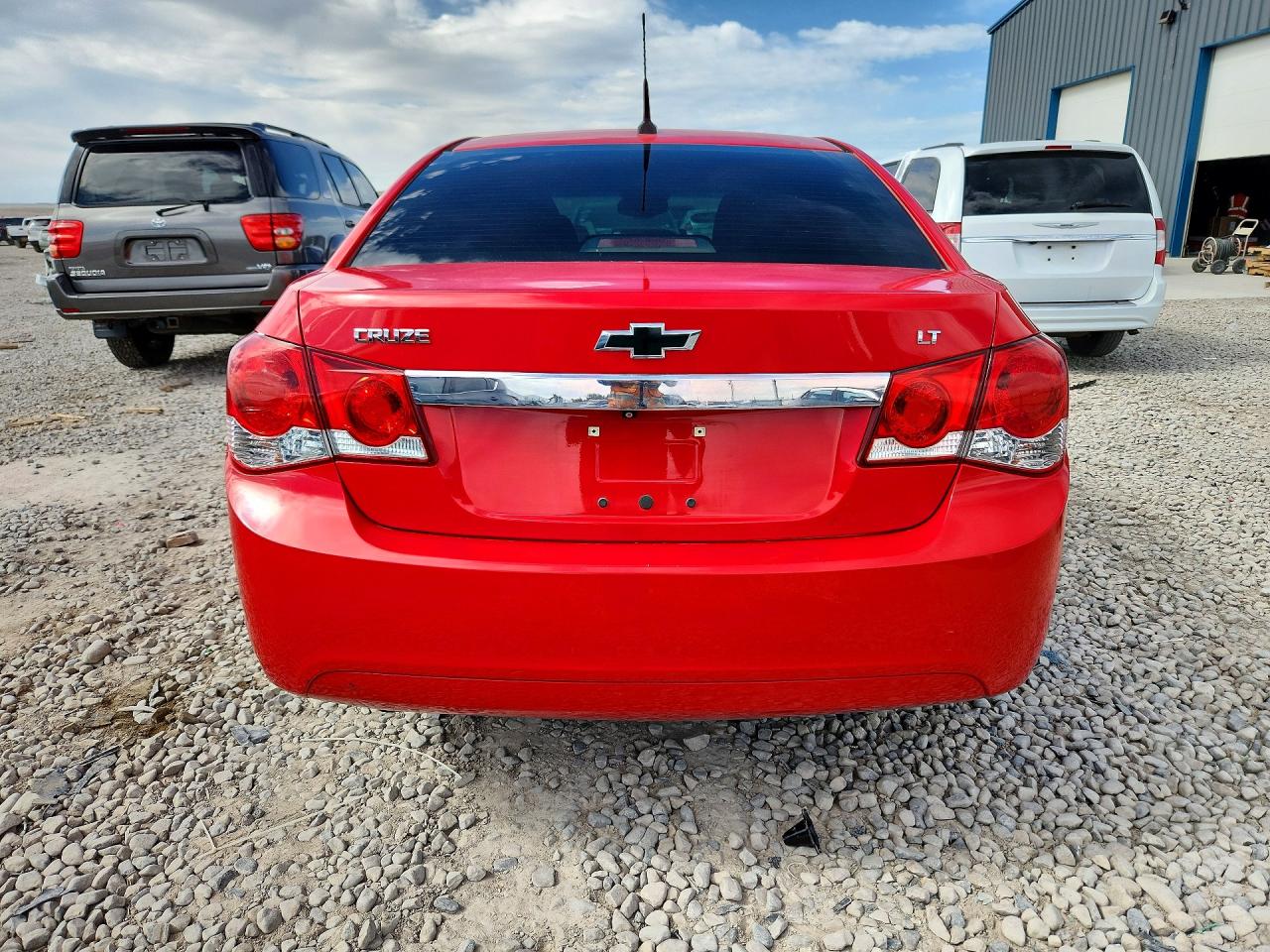 2014 Chevrolet Cruze Lt Red vin: 1G1PC5SB7E7391964