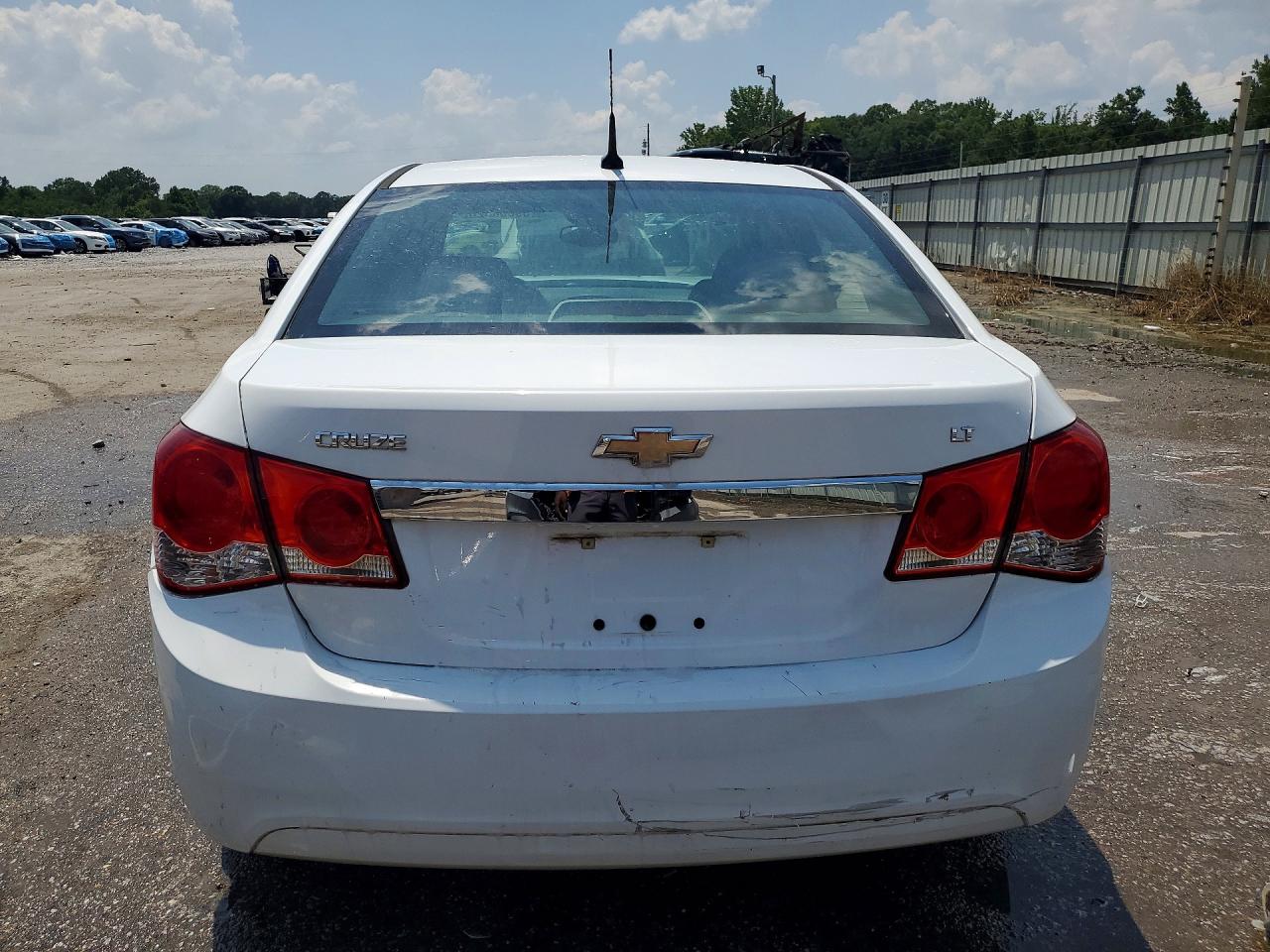 2014 Chevrolet Cruze Lt White vin: 1G1PC5SB7E7439608