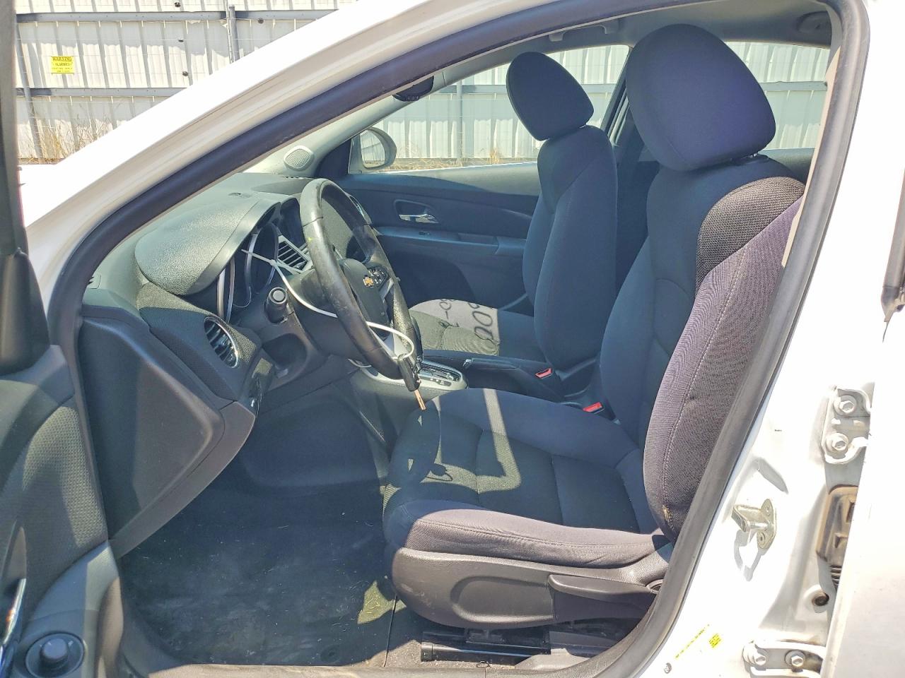 2014 Chevrolet Cruze Lt White vin: 1G1PC5SB7E7439608