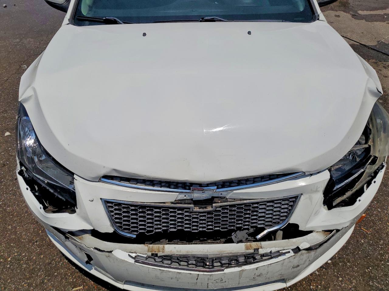 2014 Chevrolet Cruze Lt White vin: 1G1PC5SB7E7439608