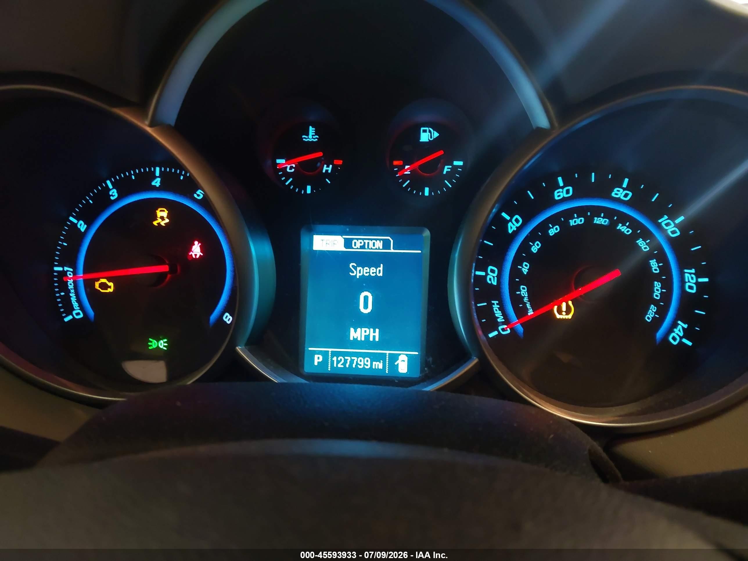 2014 Chevrolet Cruze 1lt Auto Gray vin: 1G1PC5SB7E7442038