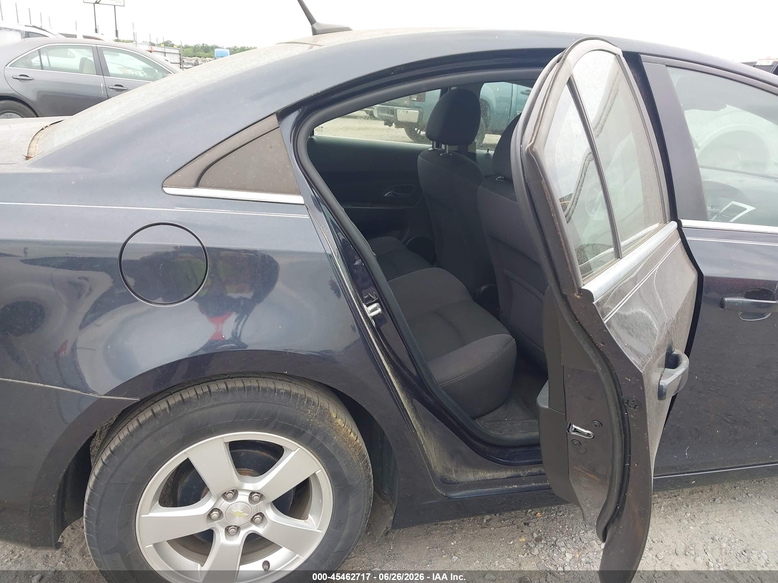 2014 Chevrolet Cruze 1lt Auto Blue vin: 1G1PC5SB7E7448096