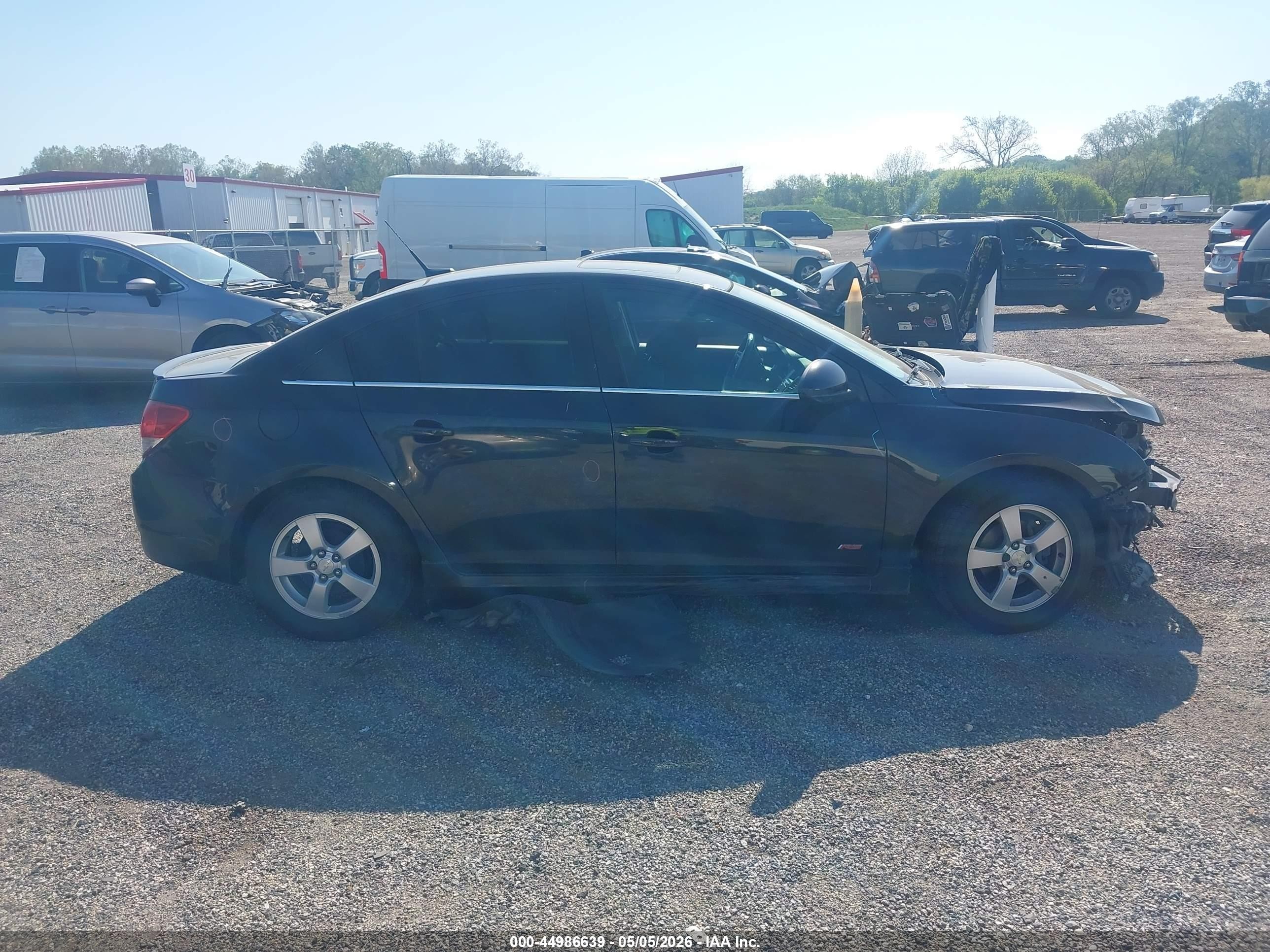2014 Chevrolet Cruze 1lt Auto Black vin: 1G1PC5SB7E7454142