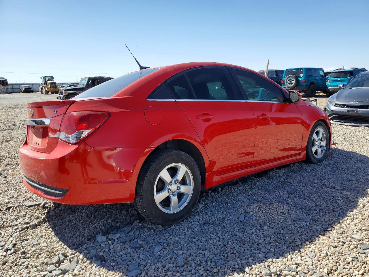 2014 Chevrolet Cruze Lt Red vin: 1G1PC5SB7E7462144