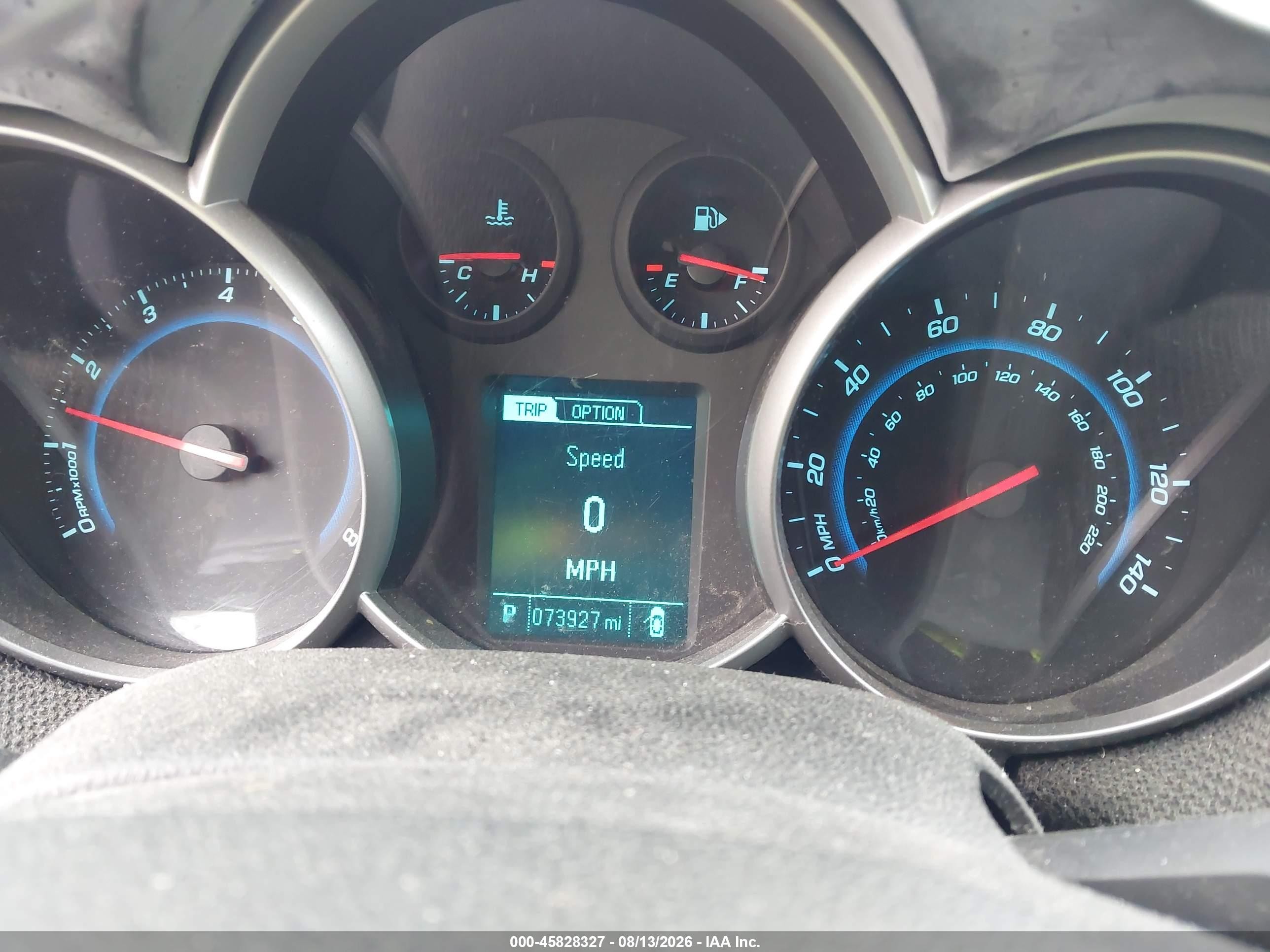 2015 Chevrolet Cruze 1lt Auto Черный vin: 1G1PC5SB7F7110148