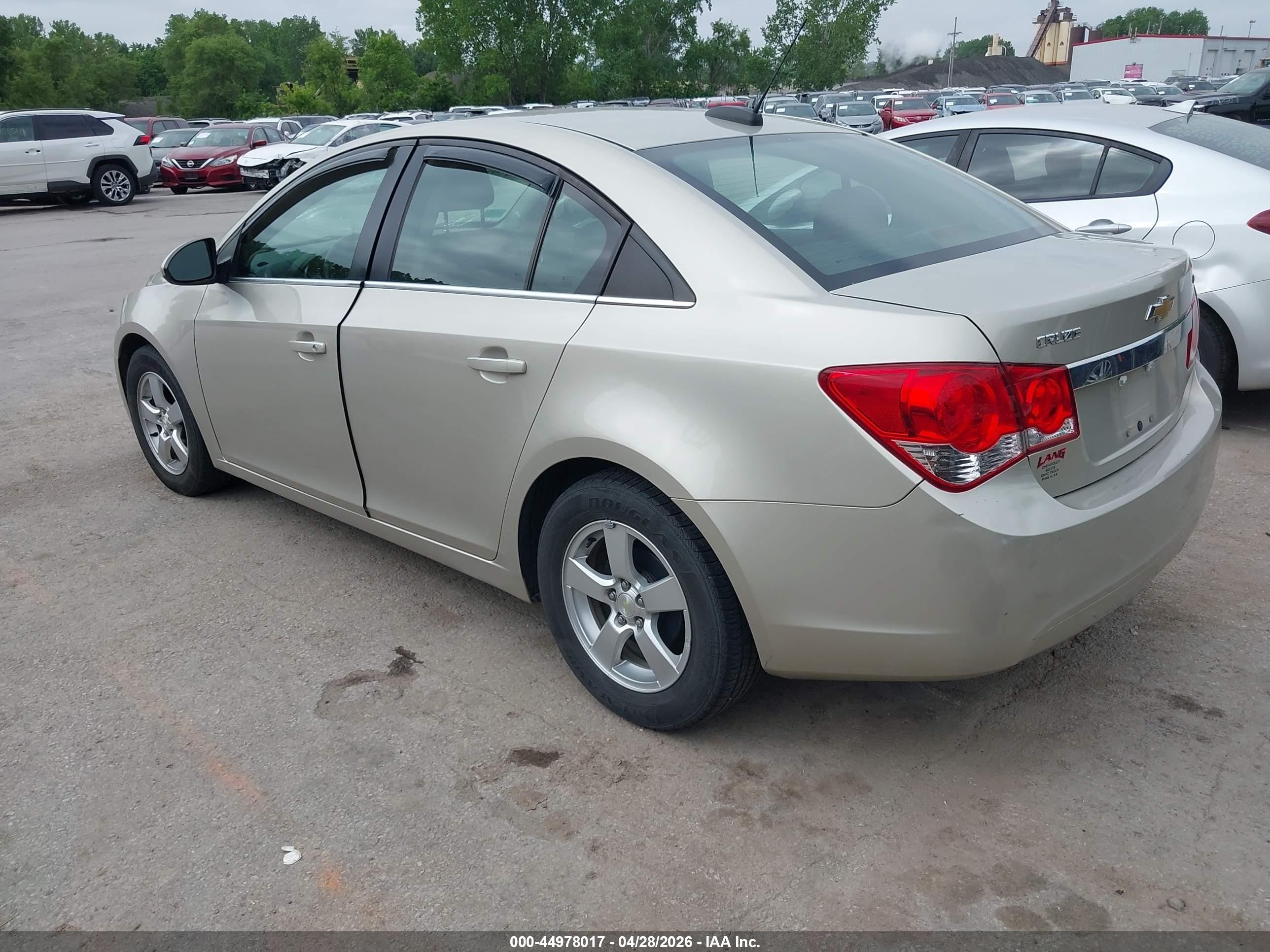 2015 Chevrolet Cruze 1lt Auto Tan vin: 1G1PC5SB7F7140511