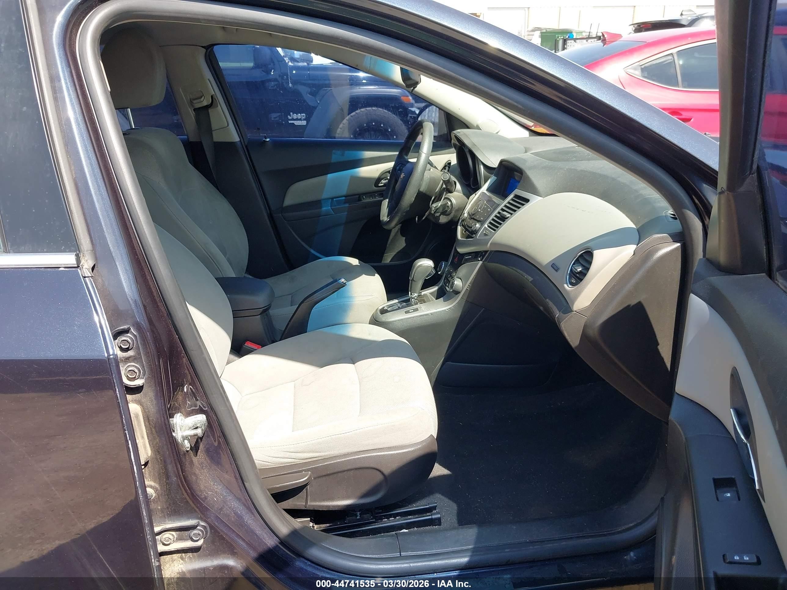 2015 Chevrolet Cruze 1lt Auto Blue vin: 1G1PC5SB7F7142792