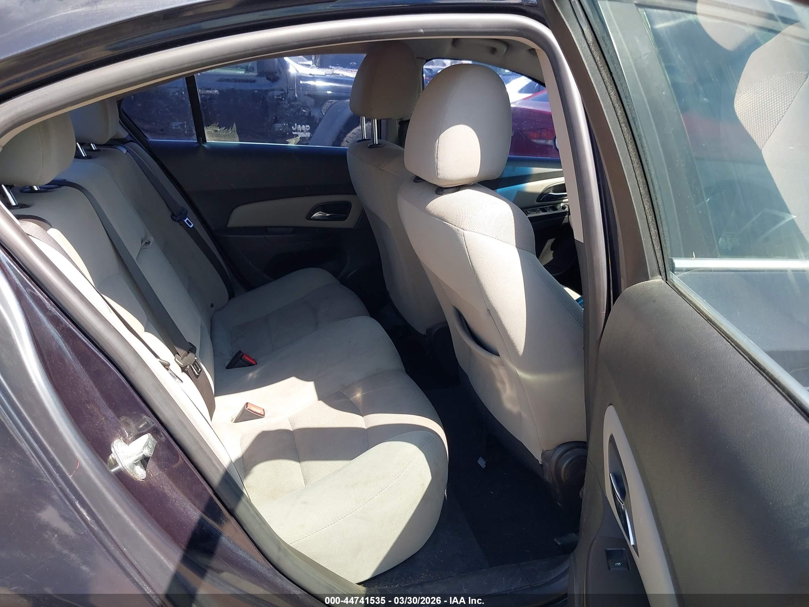 2015 Chevrolet Cruze 1lt Auto Blue vin: 1G1PC5SB7F7142792