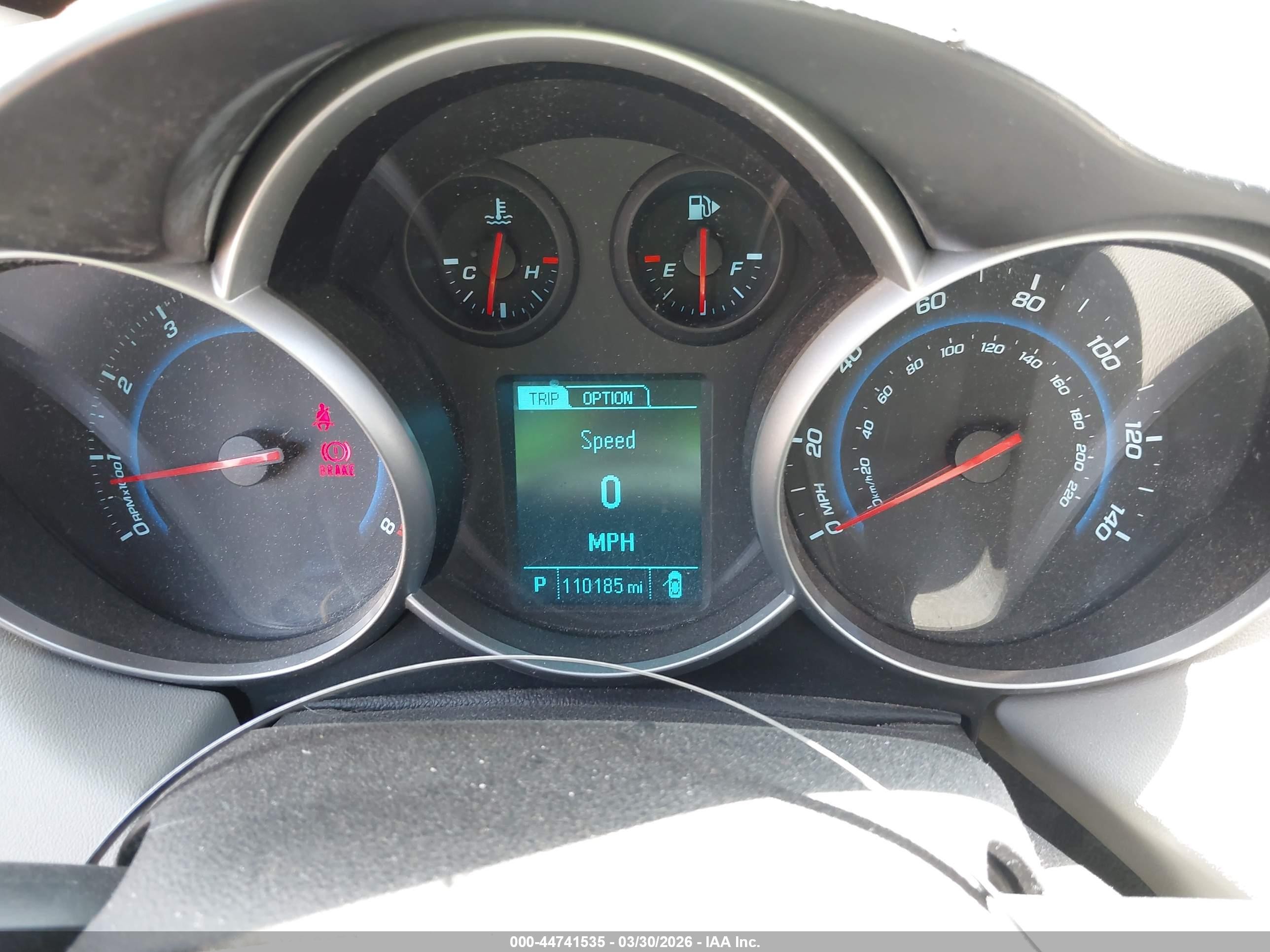 2015 Chevrolet Cruze 1lt Auto Blue vin: 1G1PC5SB7F7142792