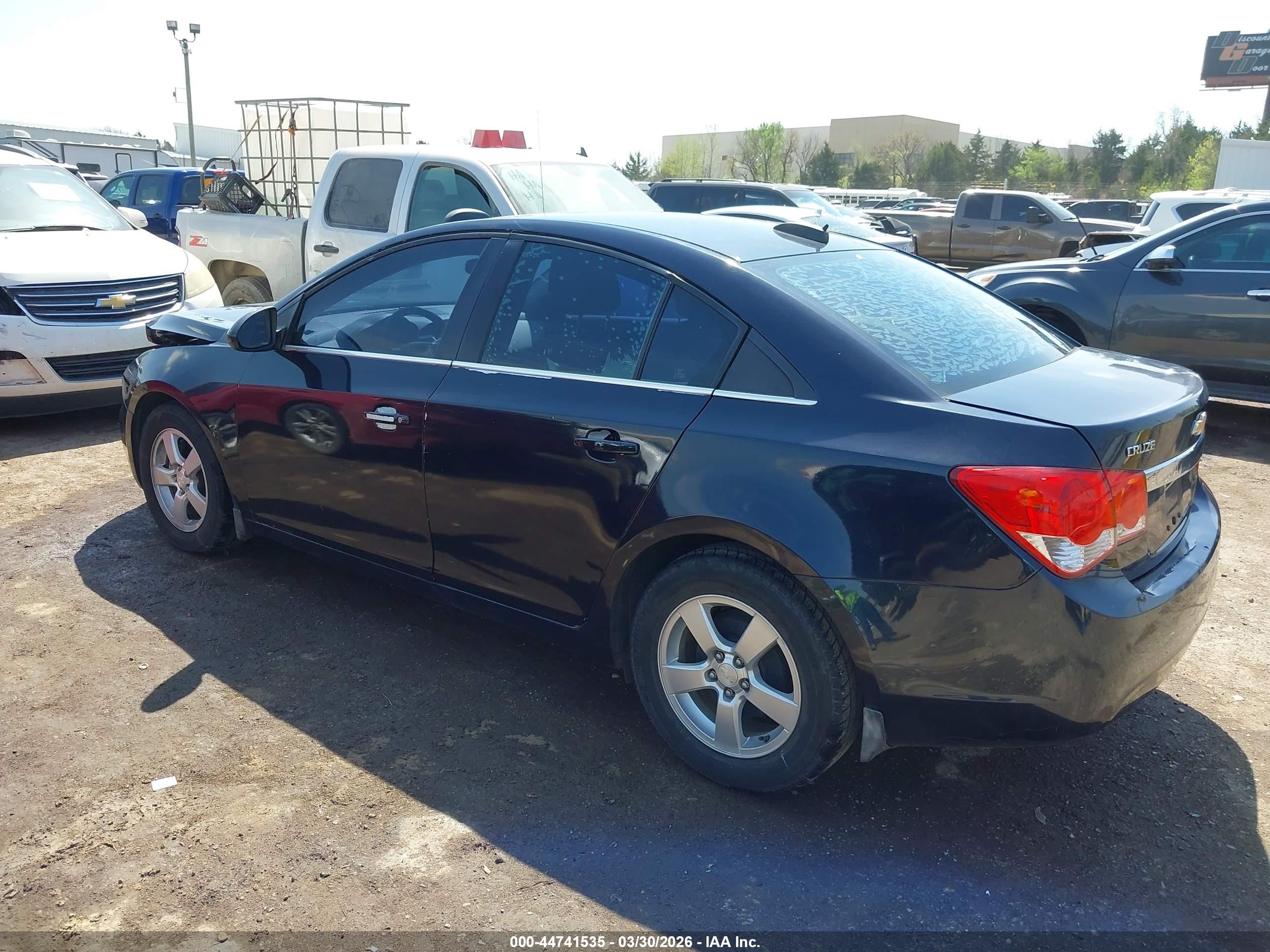 2015 Chevrolet Cruze 1lt Auto Blue vin: 1G1PC5SB7F7142792