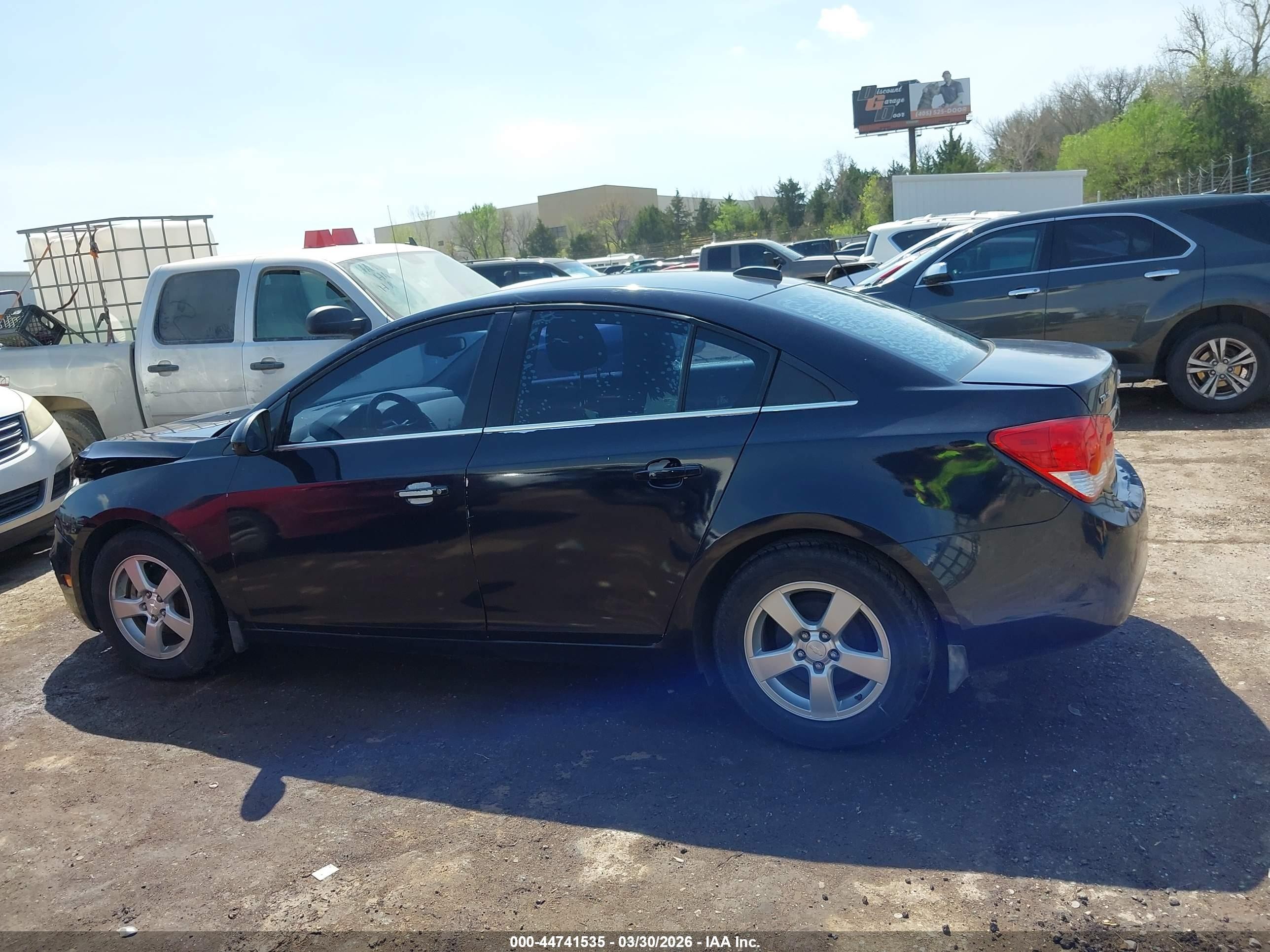 2015 Chevrolet Cruze 1lt Auto Blue vin: 1G1PC5SB7F7142792