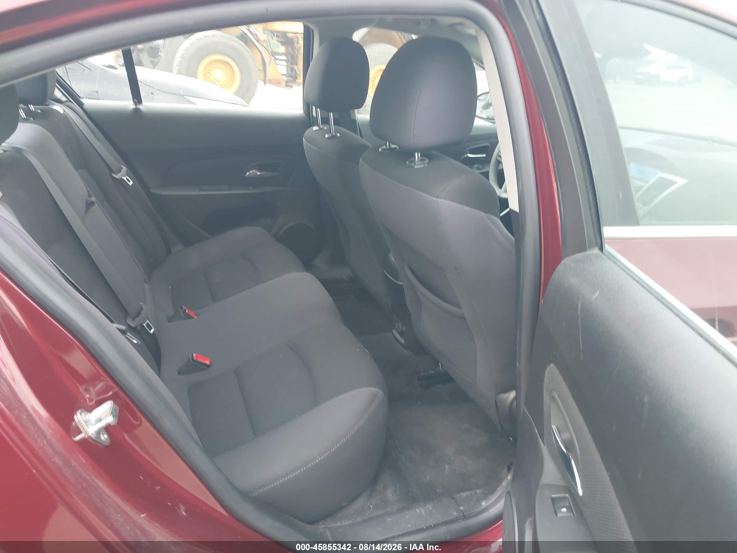 2015 Chevrolet Cruze 1lt Auto Красный vin: 1G1PC5SB7F7164842