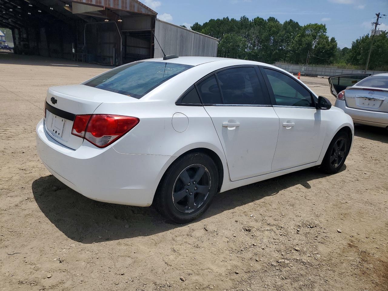 2015 Chevrolet Cruze Lt White vin: 1G1PC5SB7F7173847