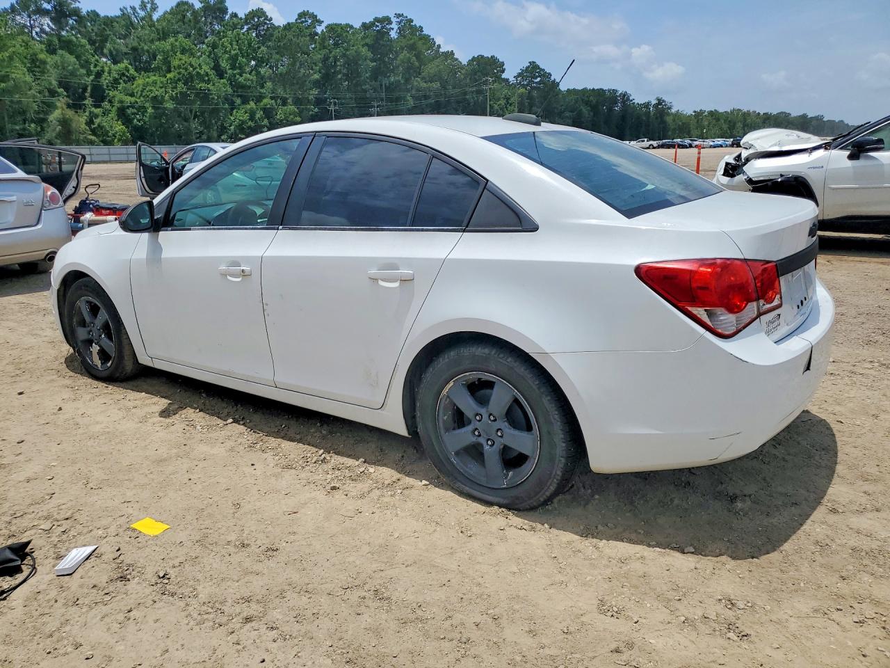 2015 Chevrolet Cruze Lt White vin: 1G1PC5SB7F7173847