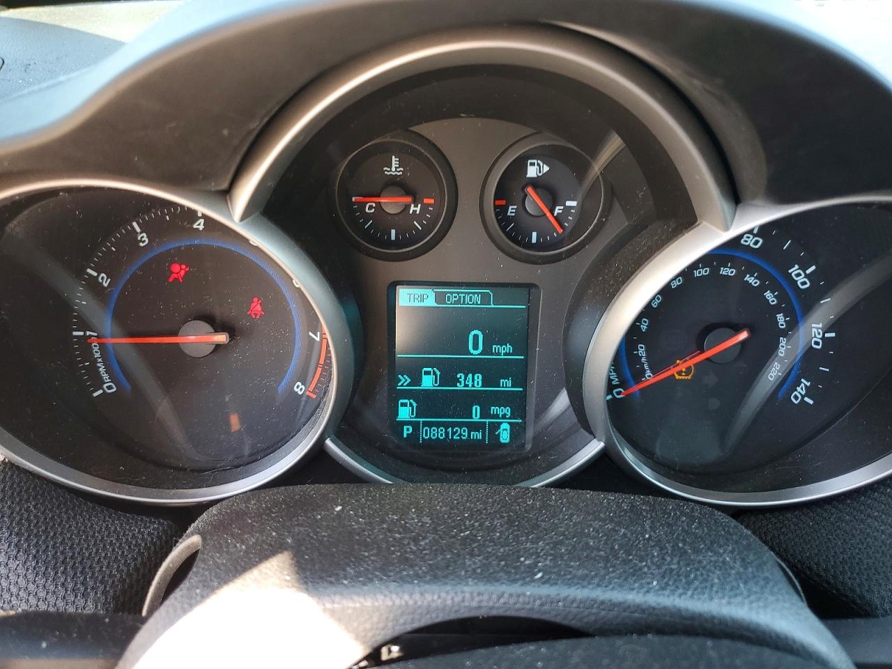 2015 Chevrolet Cruze Lt Red vin: 1G1PC5SB7F7177753