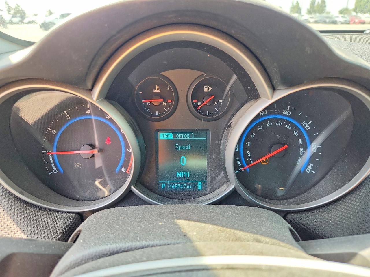 2015 Chevrolet Cruze Lt Black vin: 1G1PC5SB7F7184864