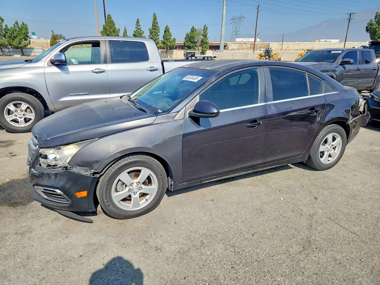 2015 Chevrolet Cruze Lt Black vin: 1G1PC5SB7F7184864