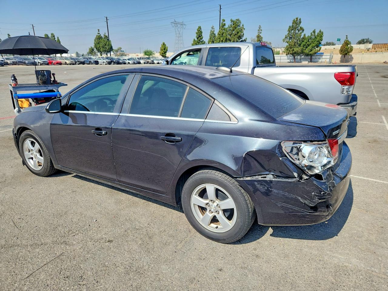 2015 Chevrolet Cruze Lt Black vin: 1G1PC5SB7F7184864
