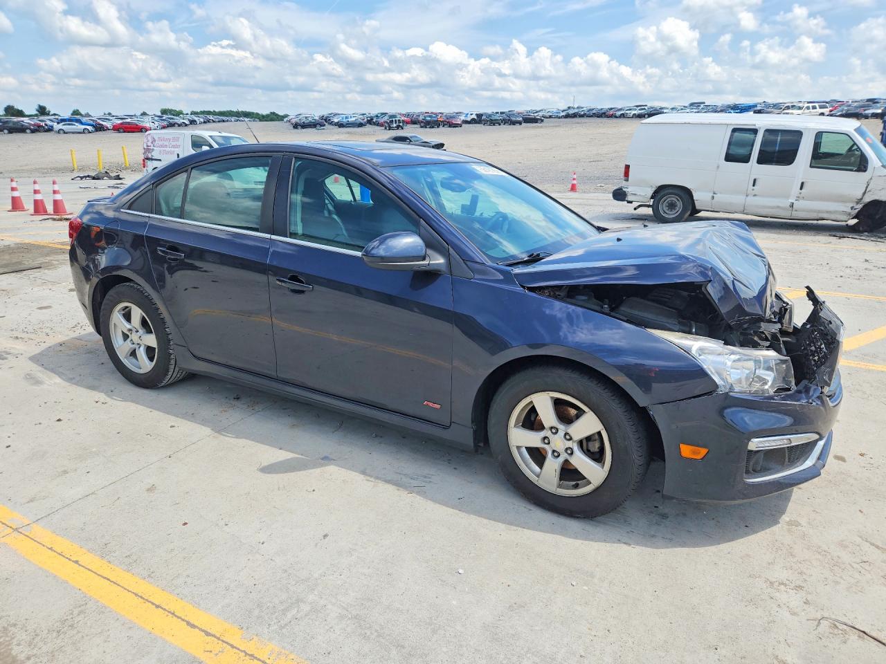2015 Chevrolet Cruze Lt Silver vin: 1G1PC5SB7F7191197