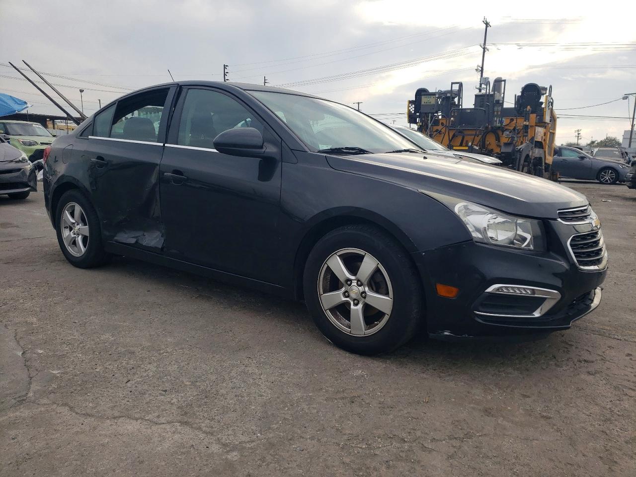 2015 Chevrolet Cruze Lt Black vin: 1G1PC5SB7F7214610