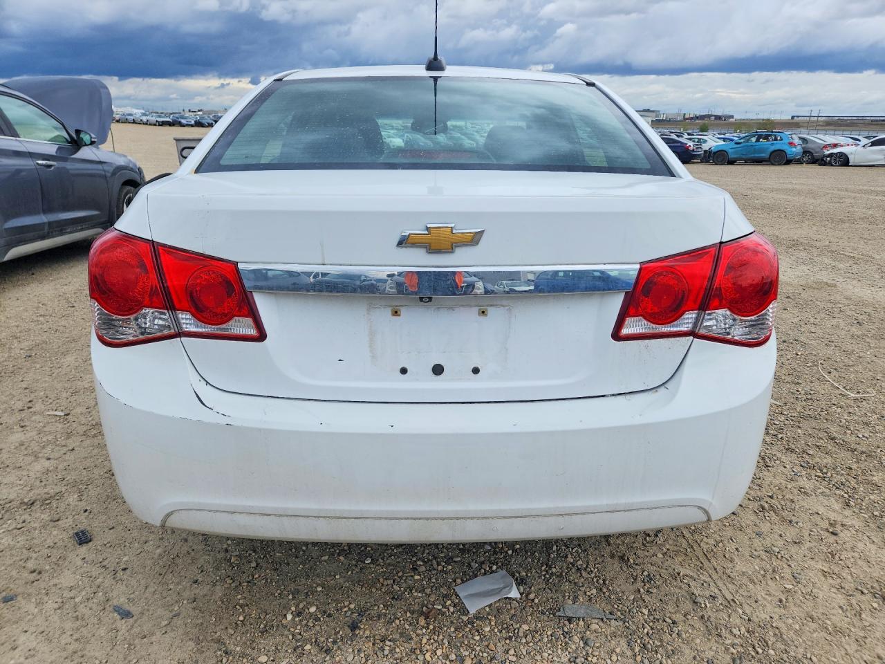 2015 Chevrolet Cruze Lt White vin: 1G1PC5SB7F7218933