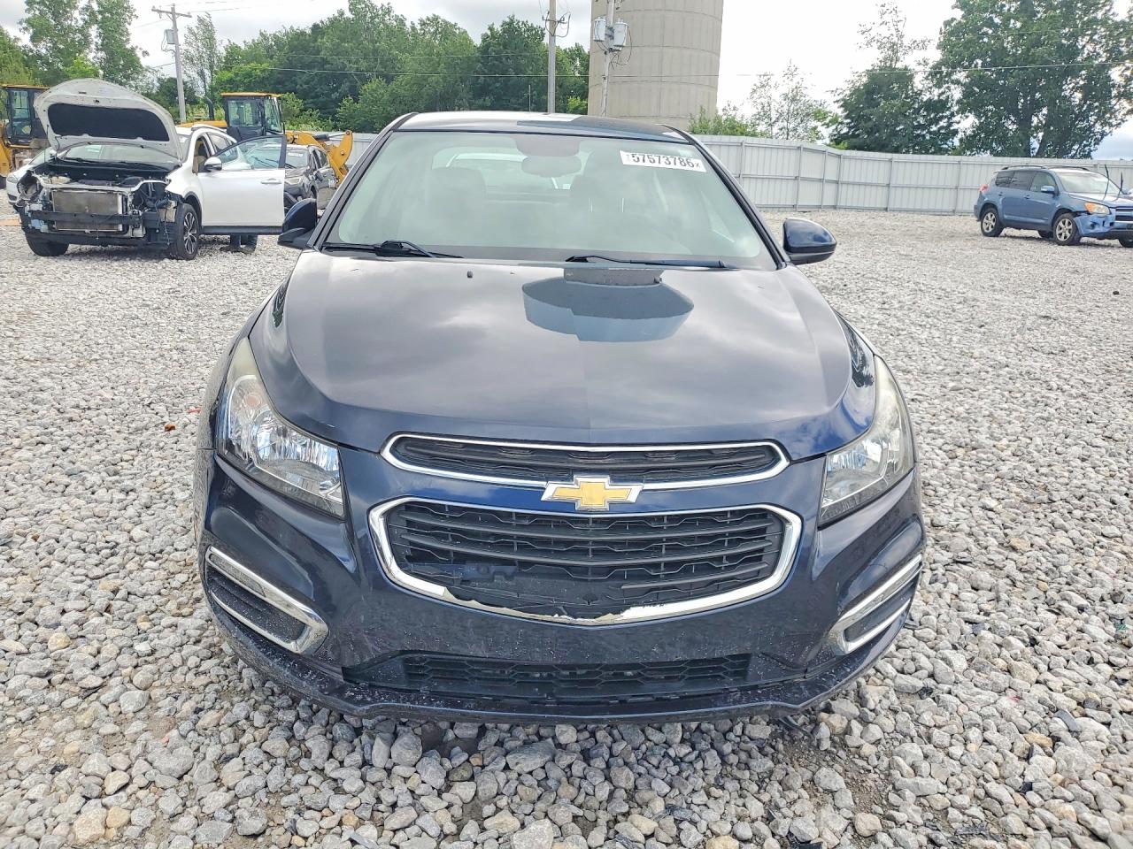 2015 Chevrolet Cruze Lt Blue vin: 1G1PC5SB7F7236798