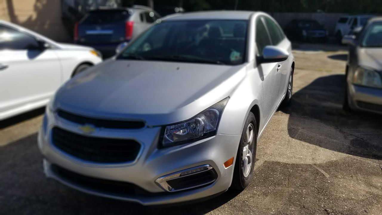 2015 Chevrolet Cruze Lt Silver vin: 1G1PC5SB7F7239135