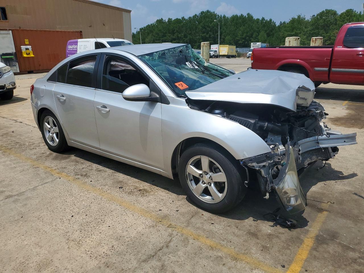 2015 Chevrolet Cruze Lt Silver vin: 1G1PC5SB7F7239135