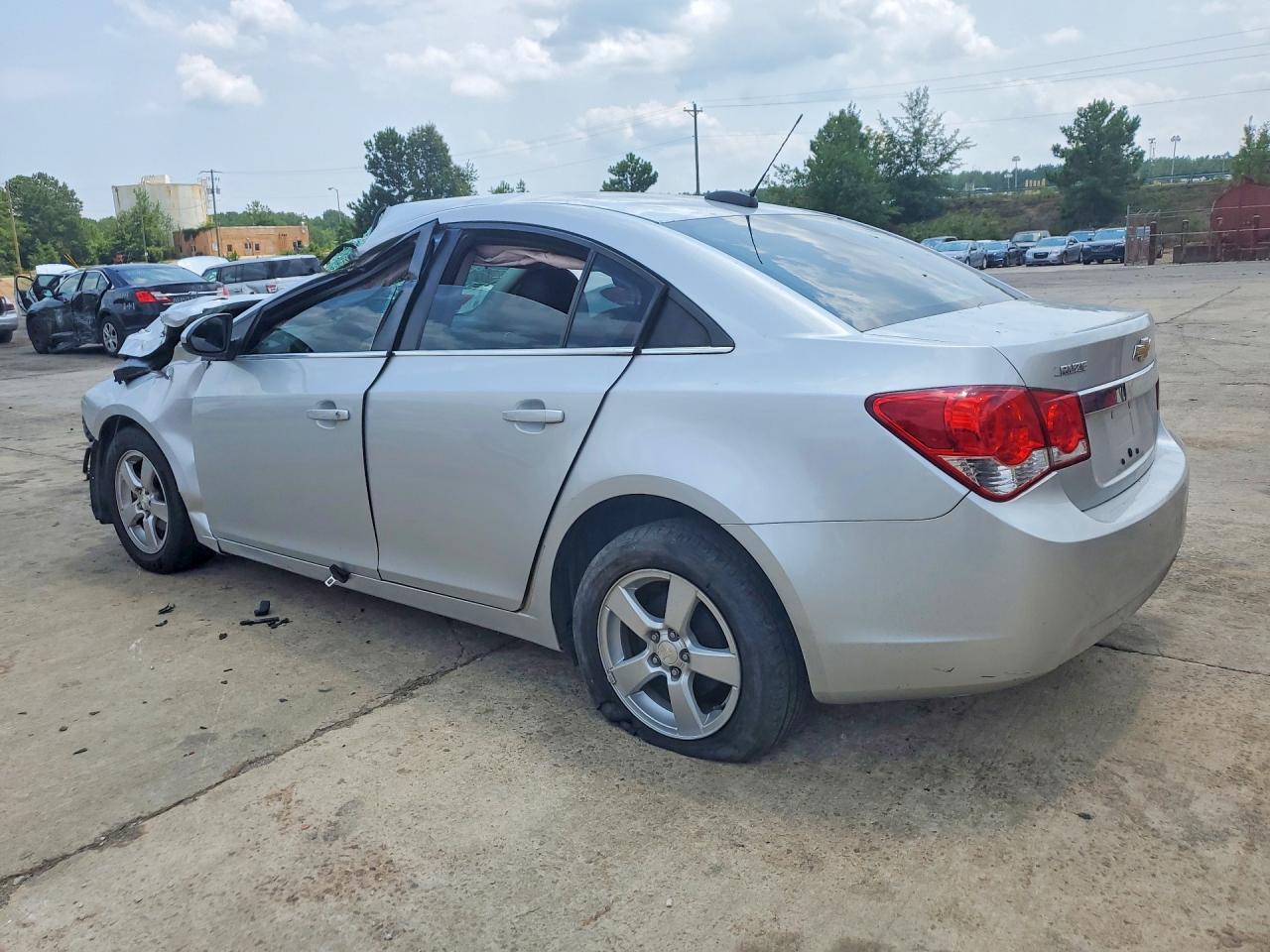 2015 Chevrolet Cruze Lt Silver vin: 1G1PC5SB7F7239135