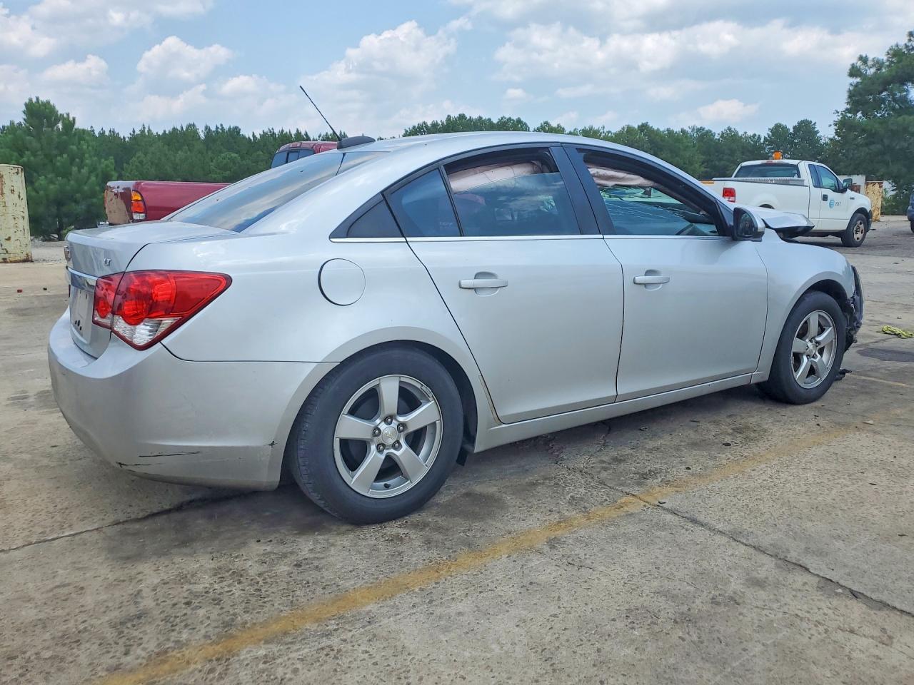2015 Chevrolet Cruze Lt Silver vin: 1G1PC5SB7F7239135