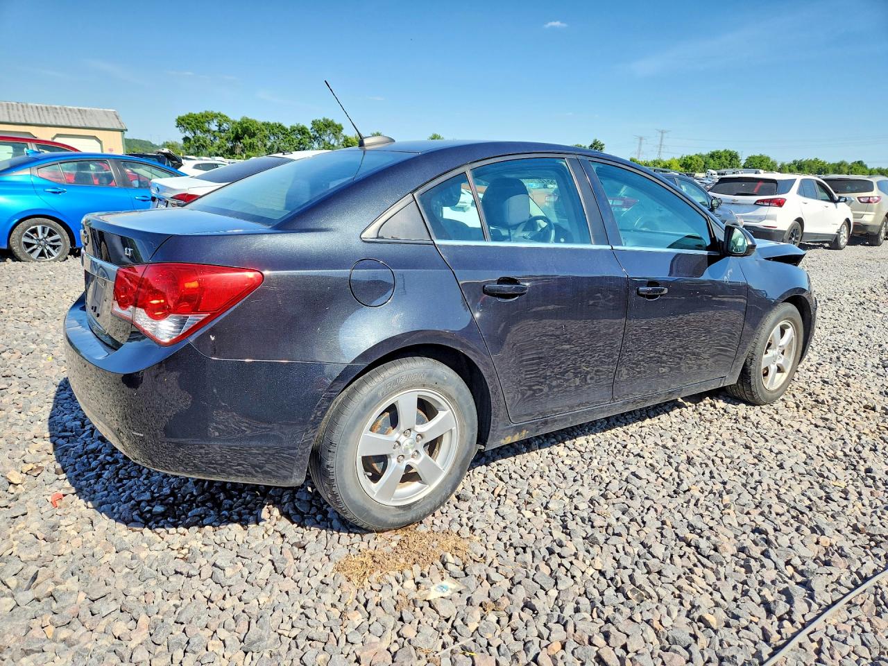 2015 Chevrolet Cruze Lt Black vin: 1G1PC5SB7F7242827