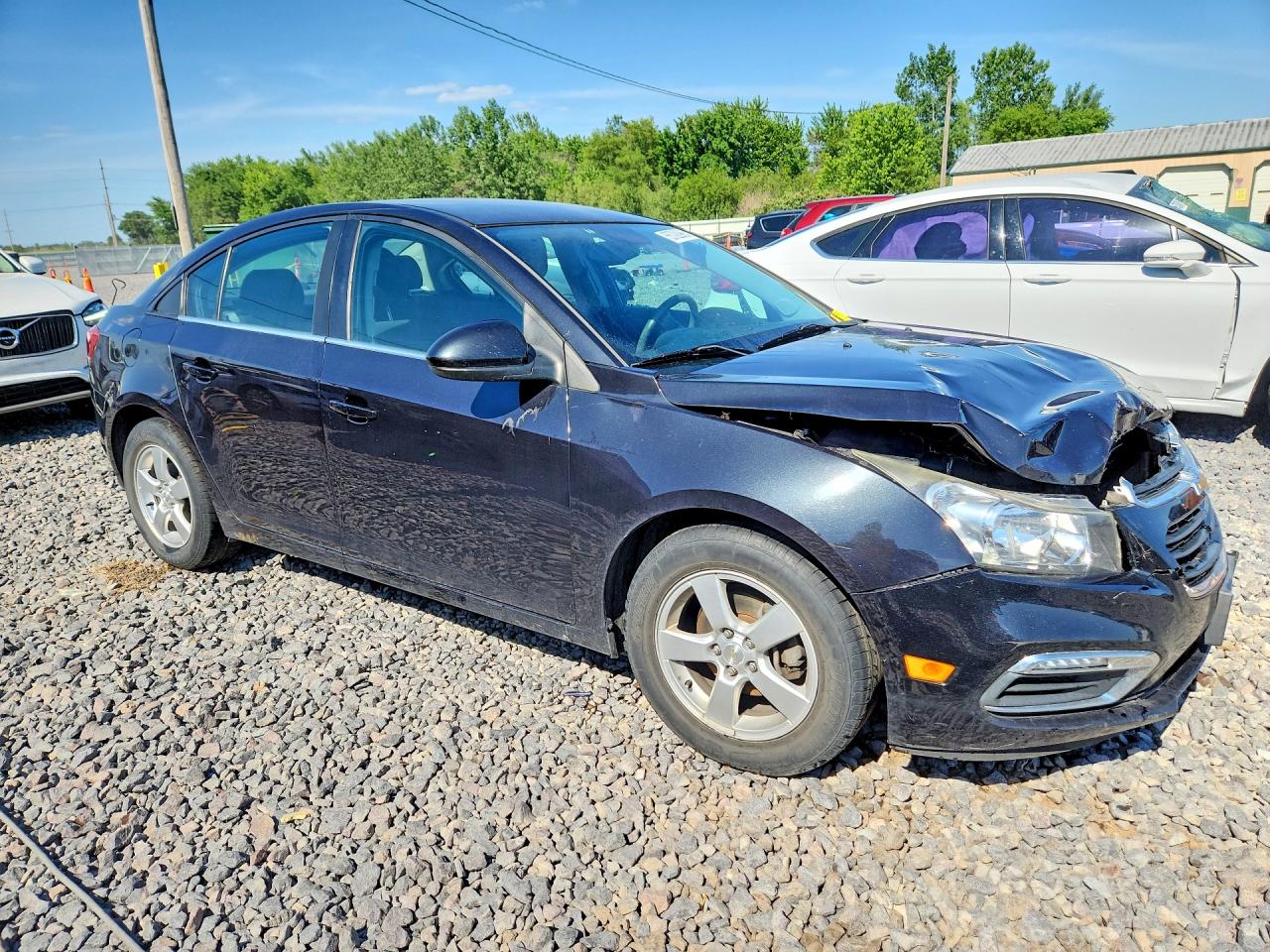2015 Chevrolet Cruze Lt Black vin: 1G1PC5SB7F7242827