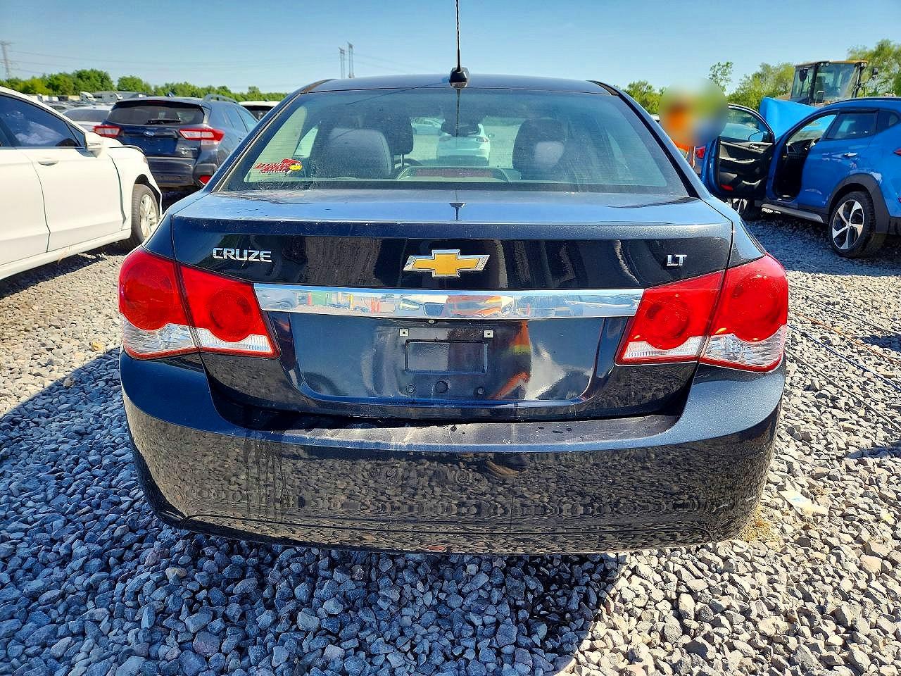 2015 Chevrolet Cruze Lt Black vin: 1G1PC5SB7F7242827