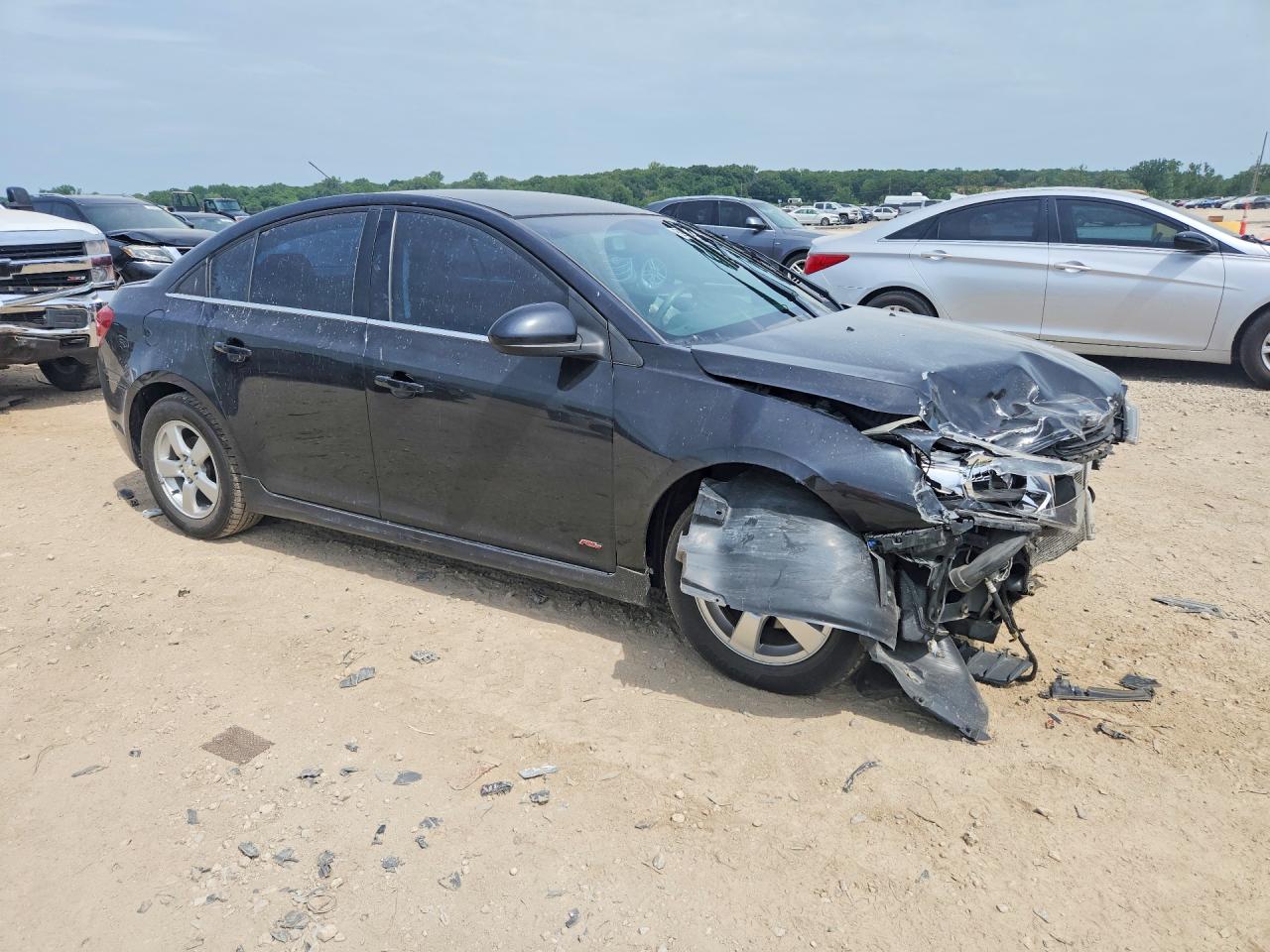 2015 Chevrolet Cruze Lt Charcoal vin: 1G1PC5SB7F7255996